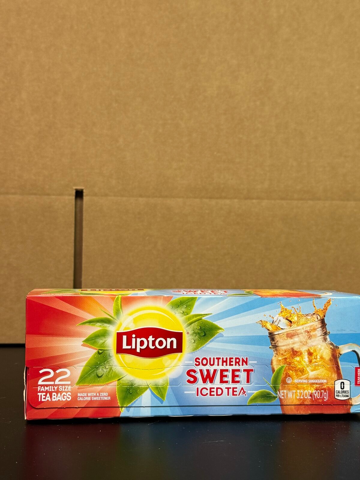 Lipton Southern Sweet Iced Tea Family Size Tea Bags 22 ct 3.2 oz