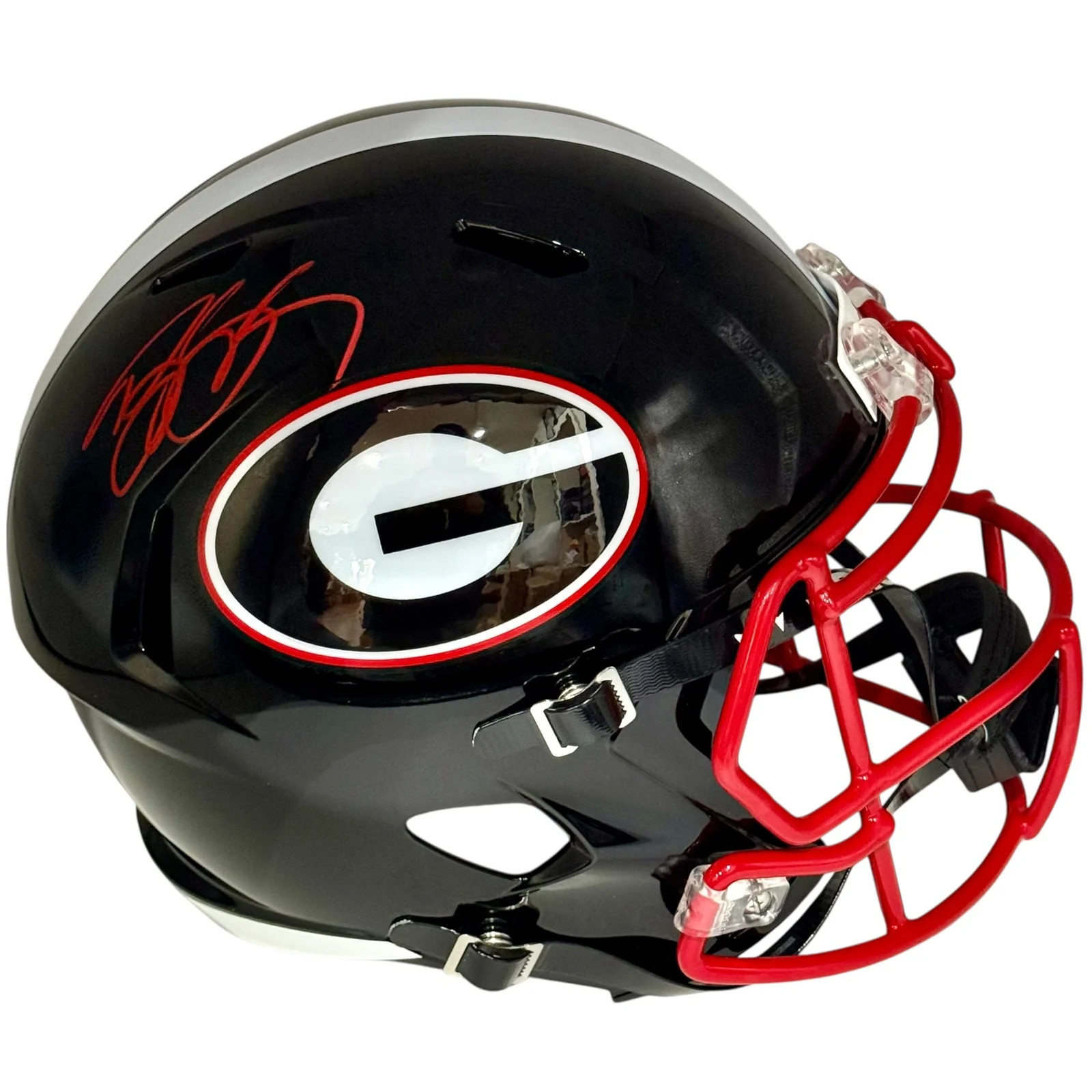 Bill Goldberg Autographed Georgia Bulldogs (Black Alternate Replica) Deluxe Full