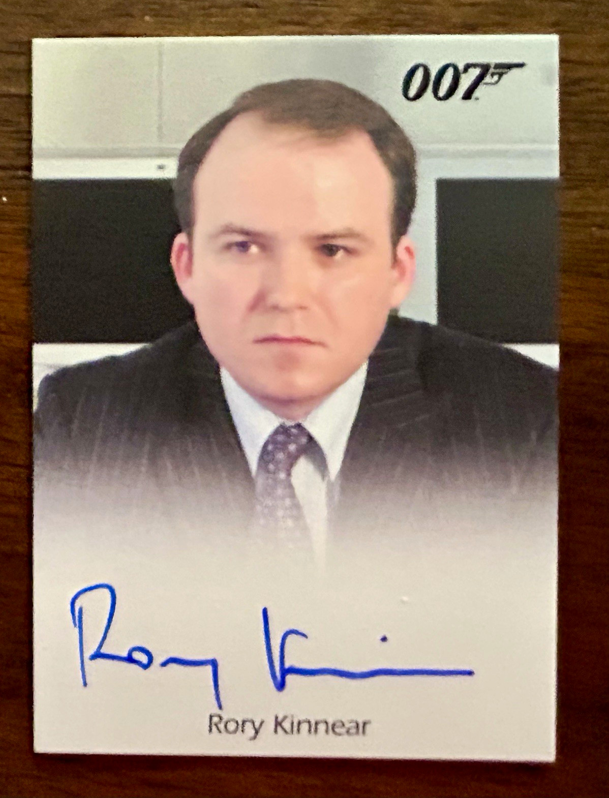 007 Quantum of Solace Rory Kinnear as Tanner Autograph Card A35