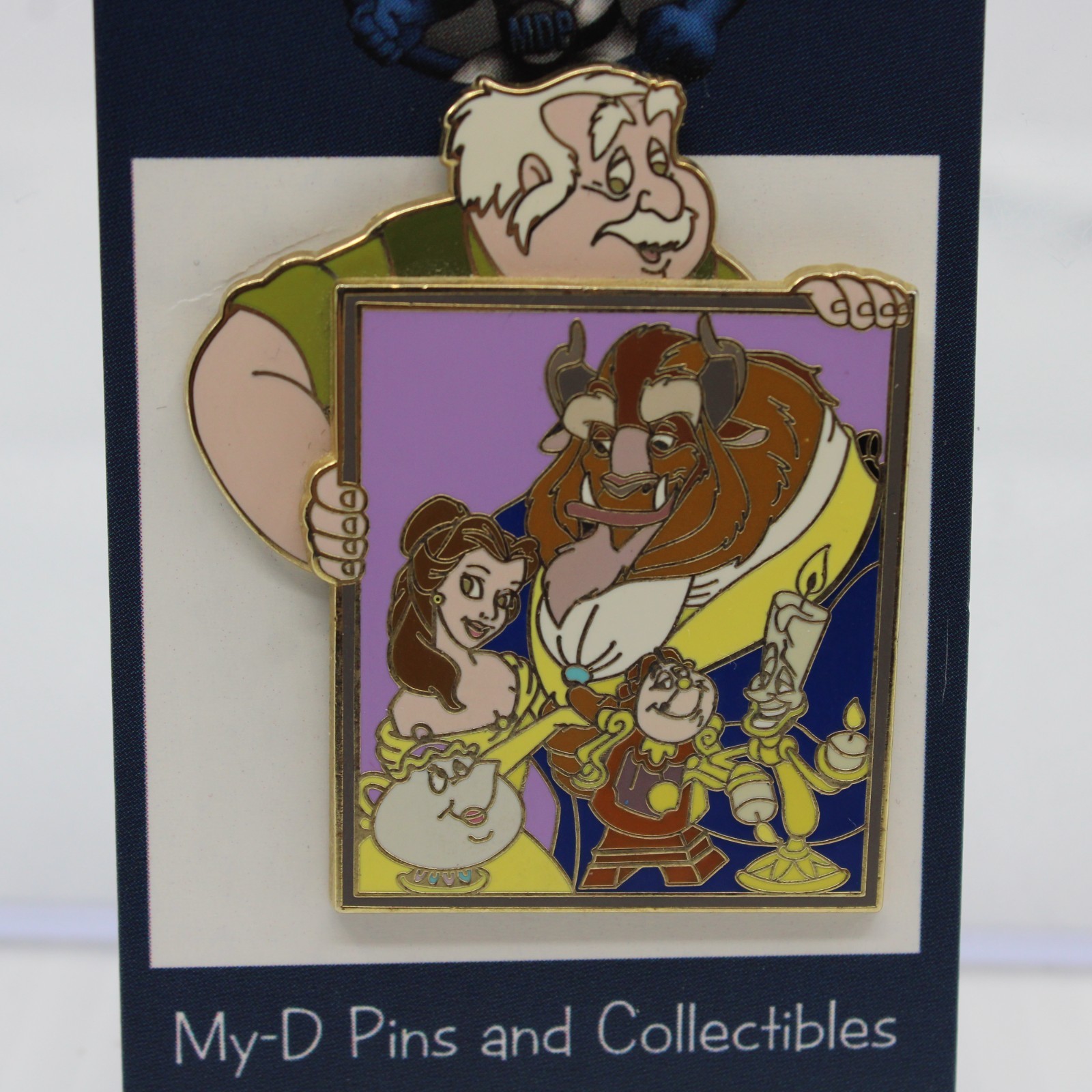 A5 Disney Shopping Store LE Pin Beauty and the Beast Father\'s Day 2007 Maurice