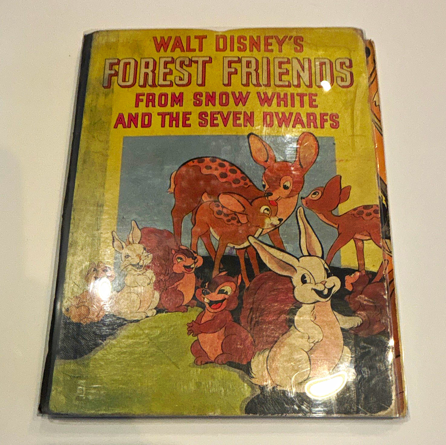 RARE-Walt Disney Enterprises Forest Friends Snow White and the Seven Dwarfs 1938