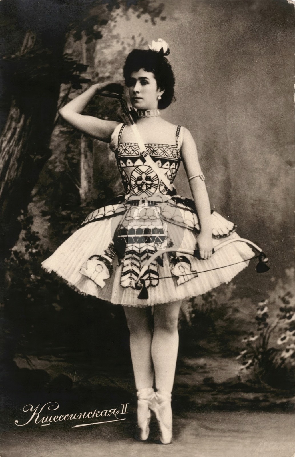 Matilda Kshesinskaya Russian BALLET DANCER RPPC Postcard COPY