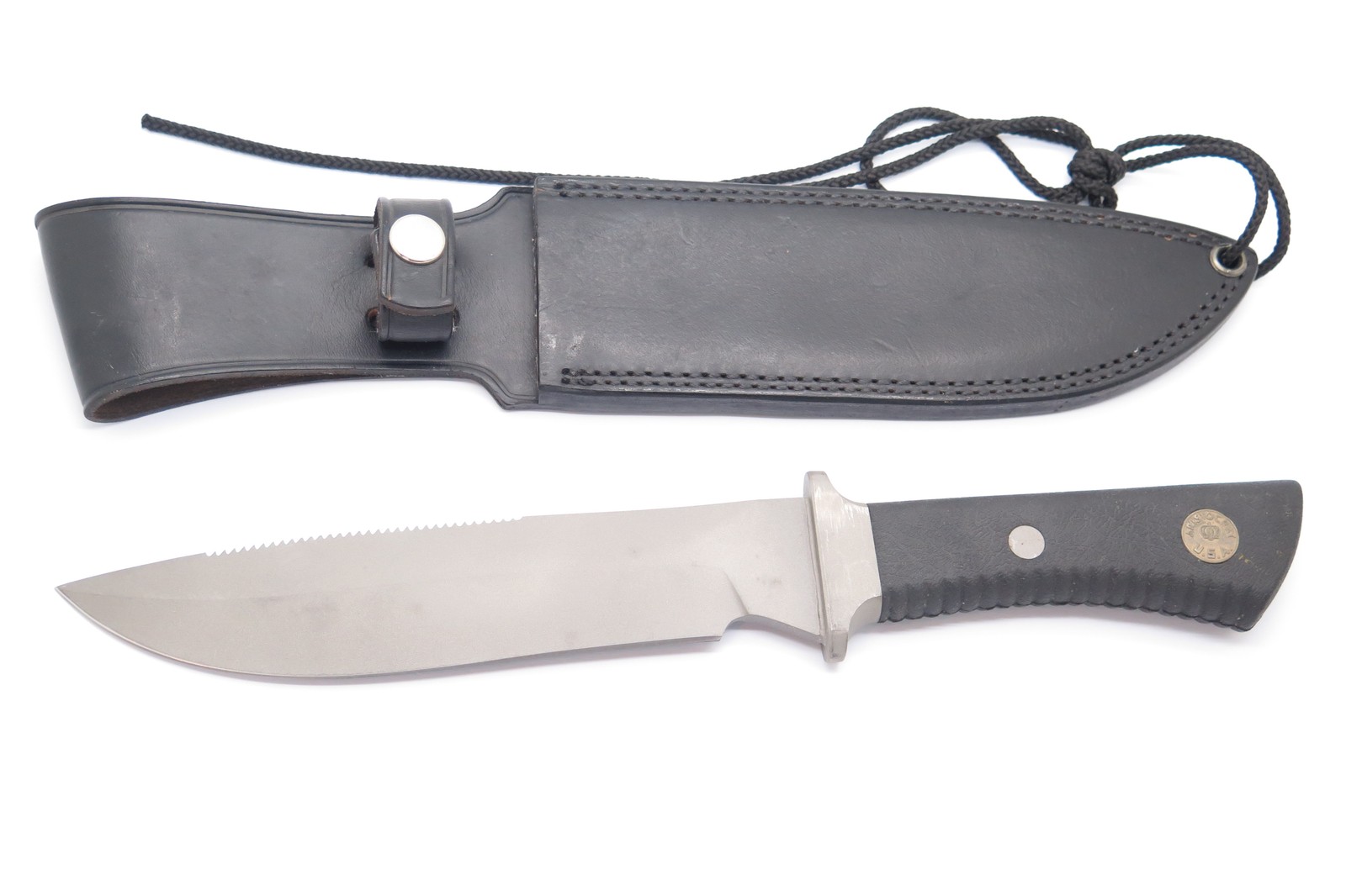 Vtg Aristocrat AK200 Wraith Seki Japan Fixed AUS-8 Blade Survival Bowie Knife #6 Vtg Aristocrat AK200 Wraith Seki Japan Fixed AUS-8 Blade Survival Bowie Knife #6