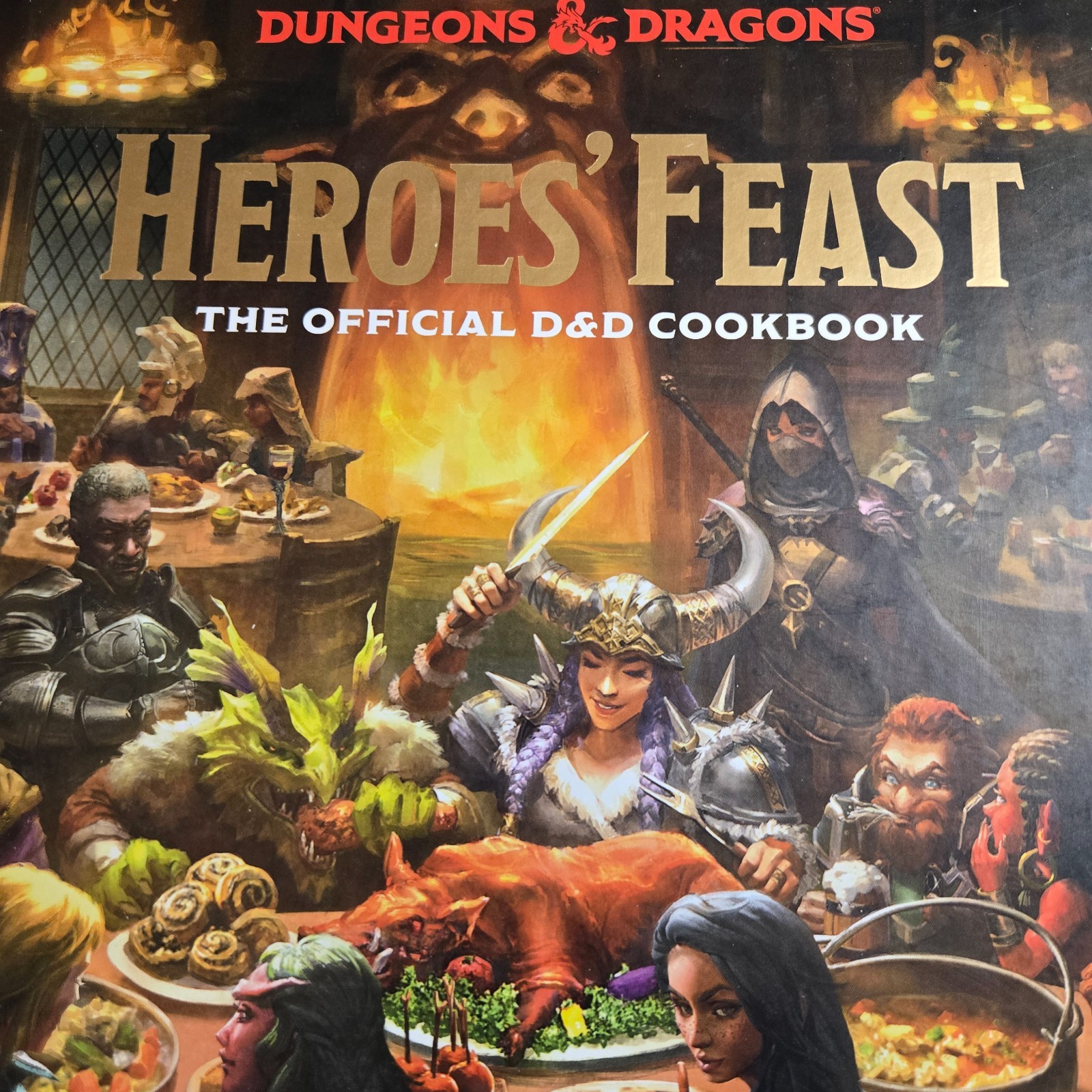 HEROES FEAST OFF D&D COOKBOOK HC