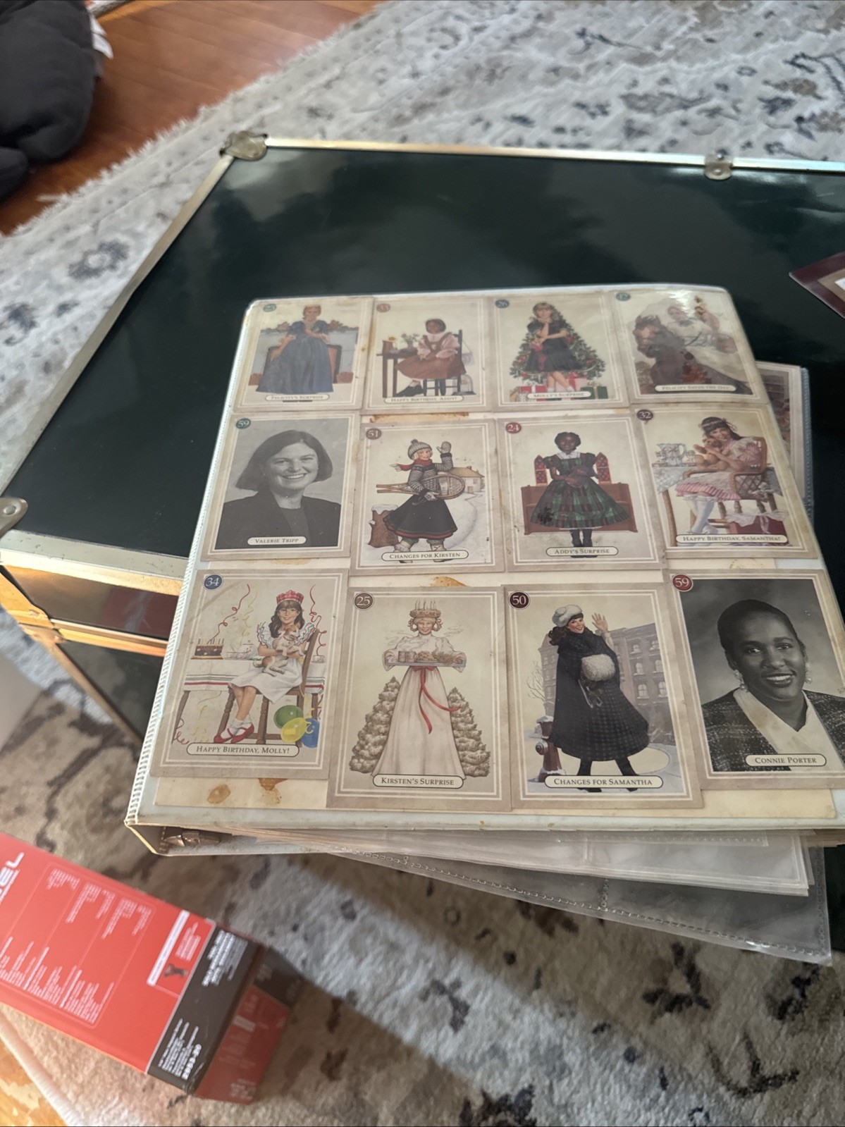 Vintage American Girl Trading Cards Lot of 190 Pleasant Company 1990s