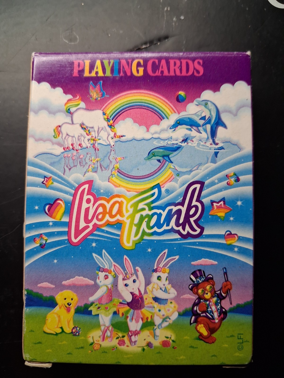 Rare Vintage Lisa Frank Playing Cards