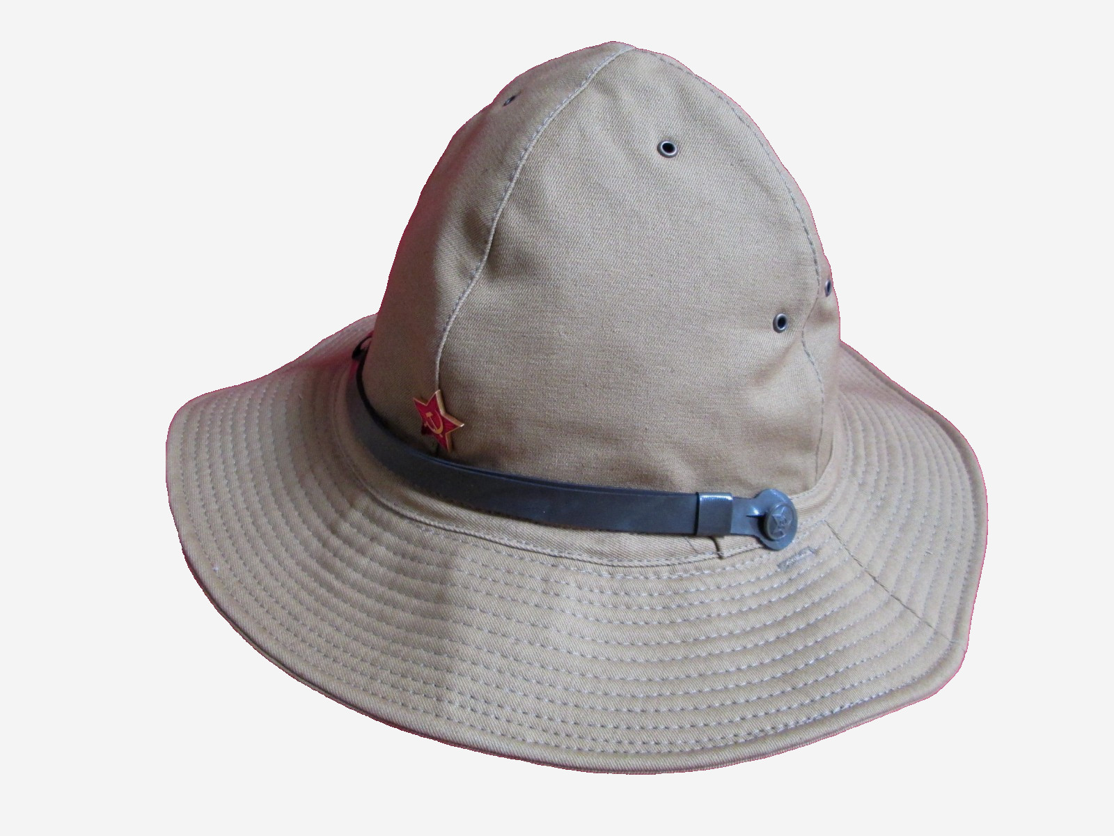 Original 1980s Tropical/Desert Boonie Hat/SAND COLOR/Sizes/USSR-Russia/NEW