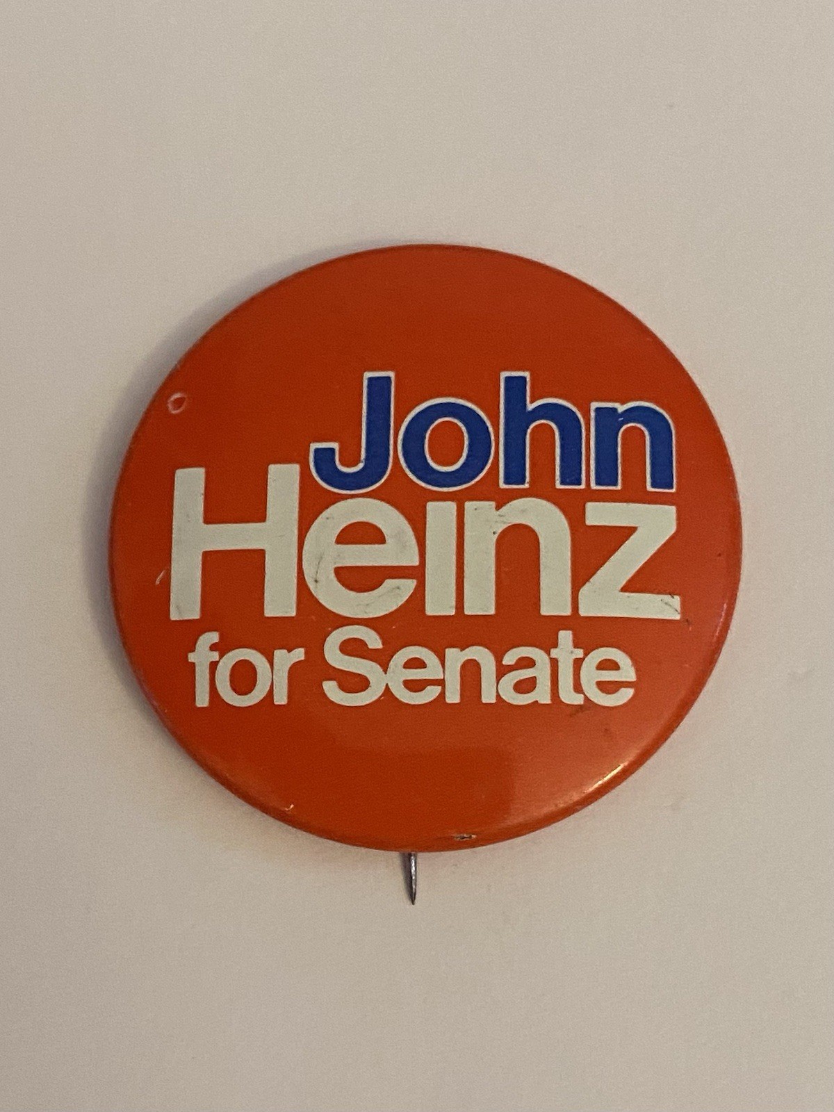 John Heinz For Senate Pennsylvania Pin Back Button P52 John Heinz For Senate Pennsylvania Pin Back Button P52