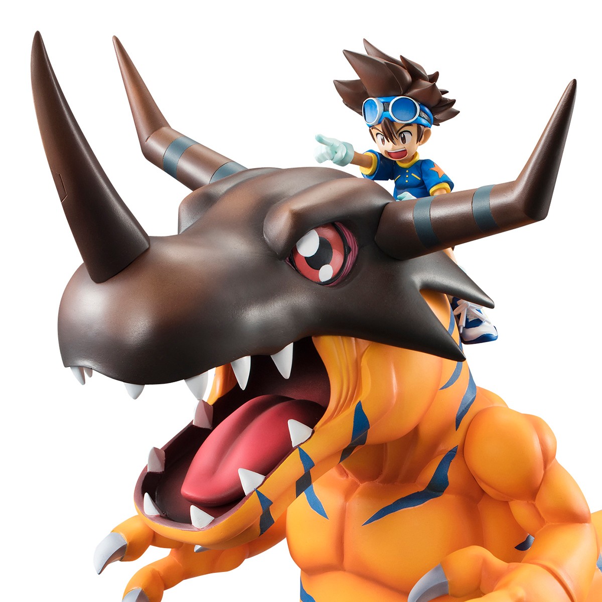 Megahouse GEM Series Greymon & Taichi Yagami Digimon