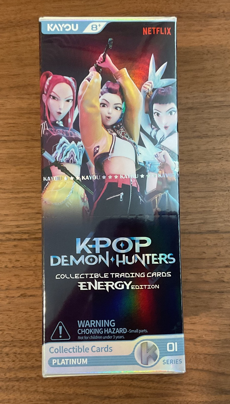KPop Demon Hunters Energy Edition Series 1 Collectible Trading Card Hobby Box