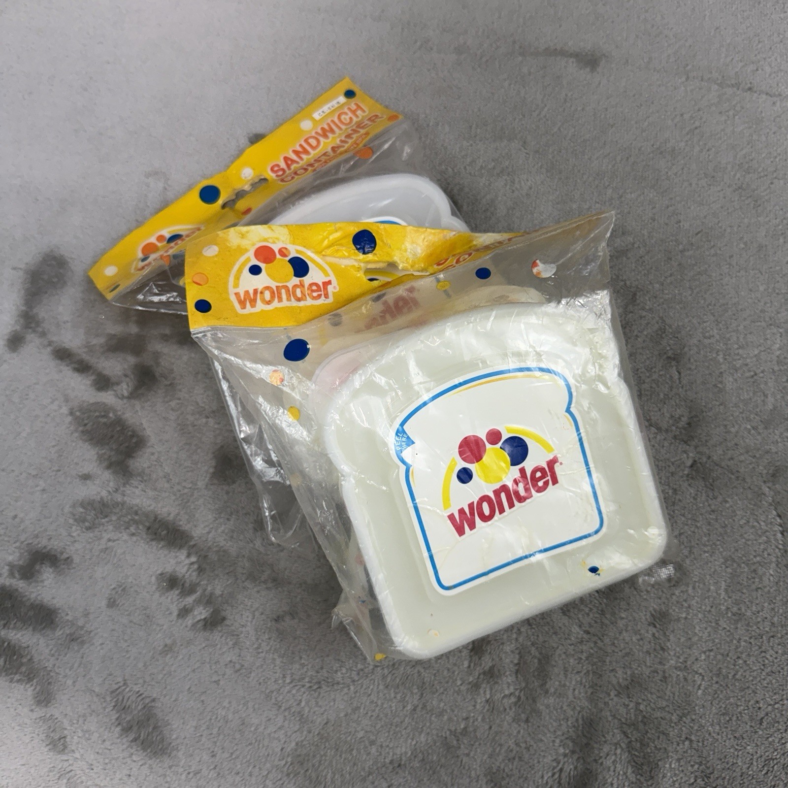 Wonder Bread Sandwich Holders - Two Pack Original 2010 Lunchbox