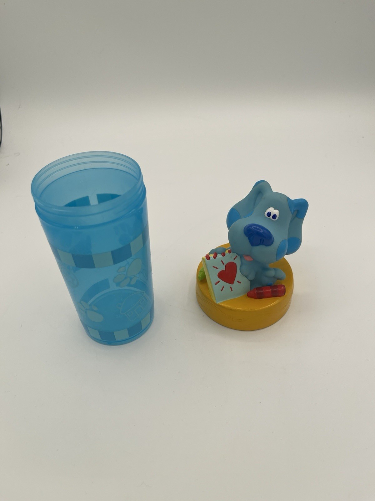 Vintage Blues Clues Zak Designs Cup Tumbler Water Bottle Nick Jr.