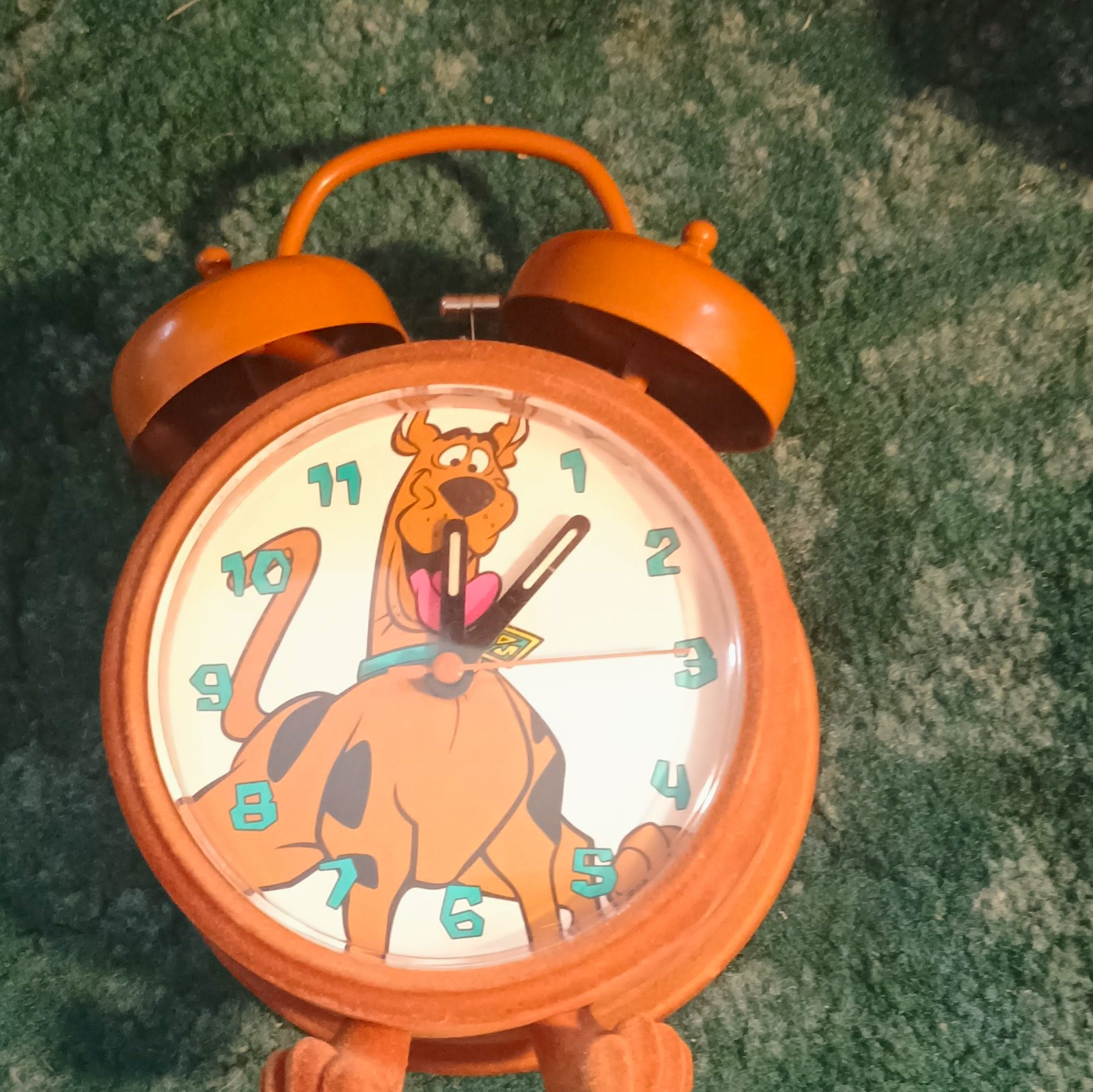 Scooby-Doo Analog Twin Bell Alarm Clock (battery included) Vintage Hanna-Barbera