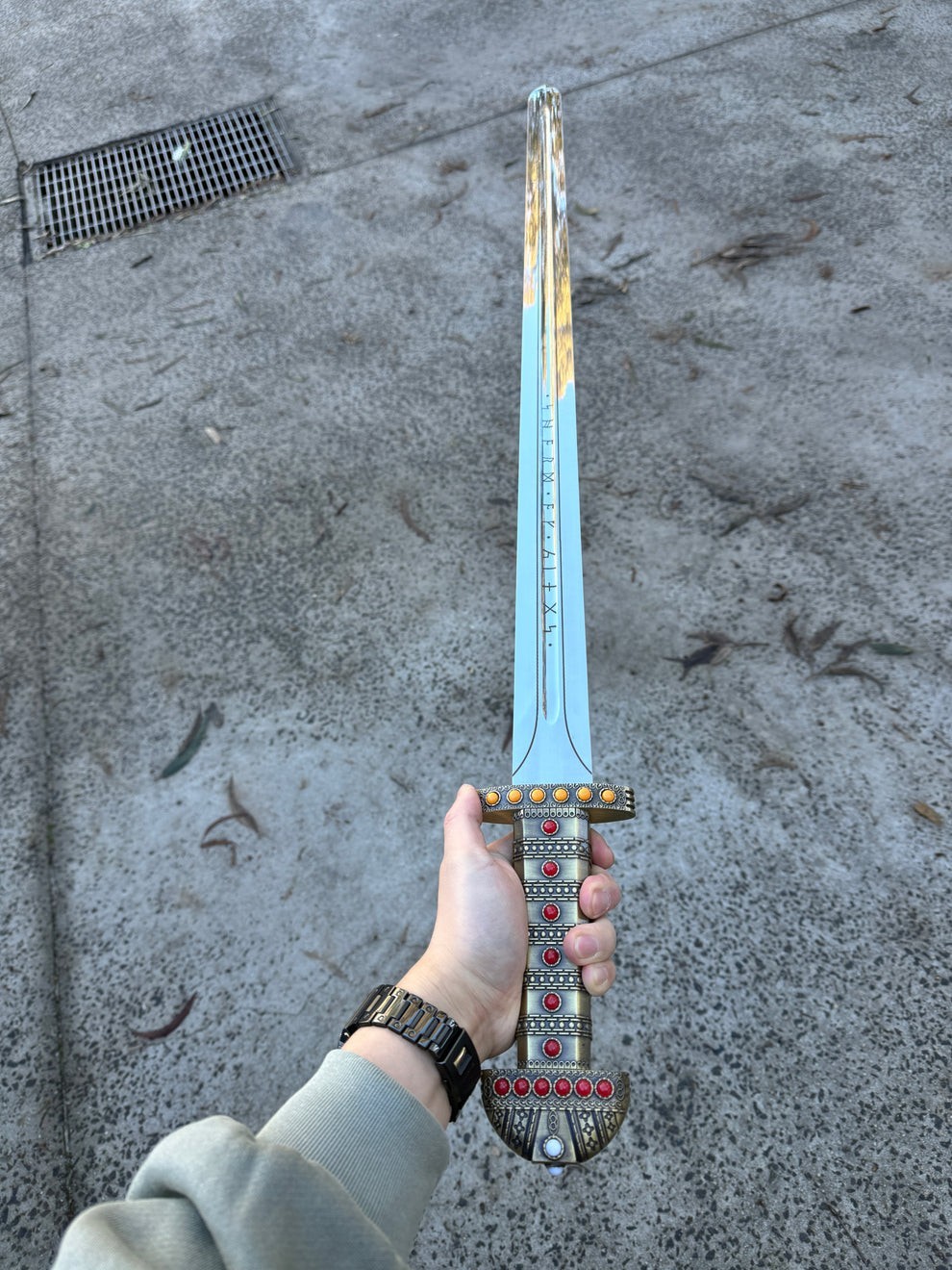Hand Forged King Ragnar sword Lothbrok viking , medieval sword with scabbard