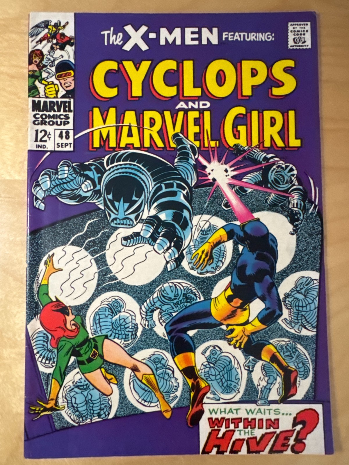 X-Men (1963) #48 1968 Marvel Silver Age Comic Book