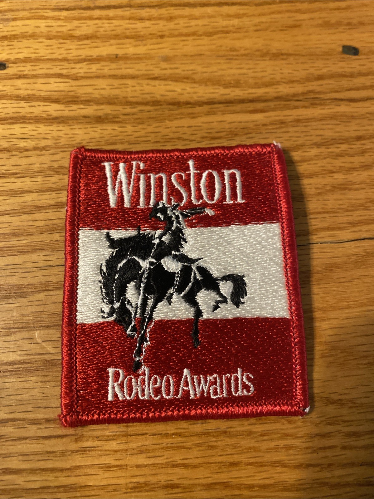 Vintage Winston Rodeo Awards Patch