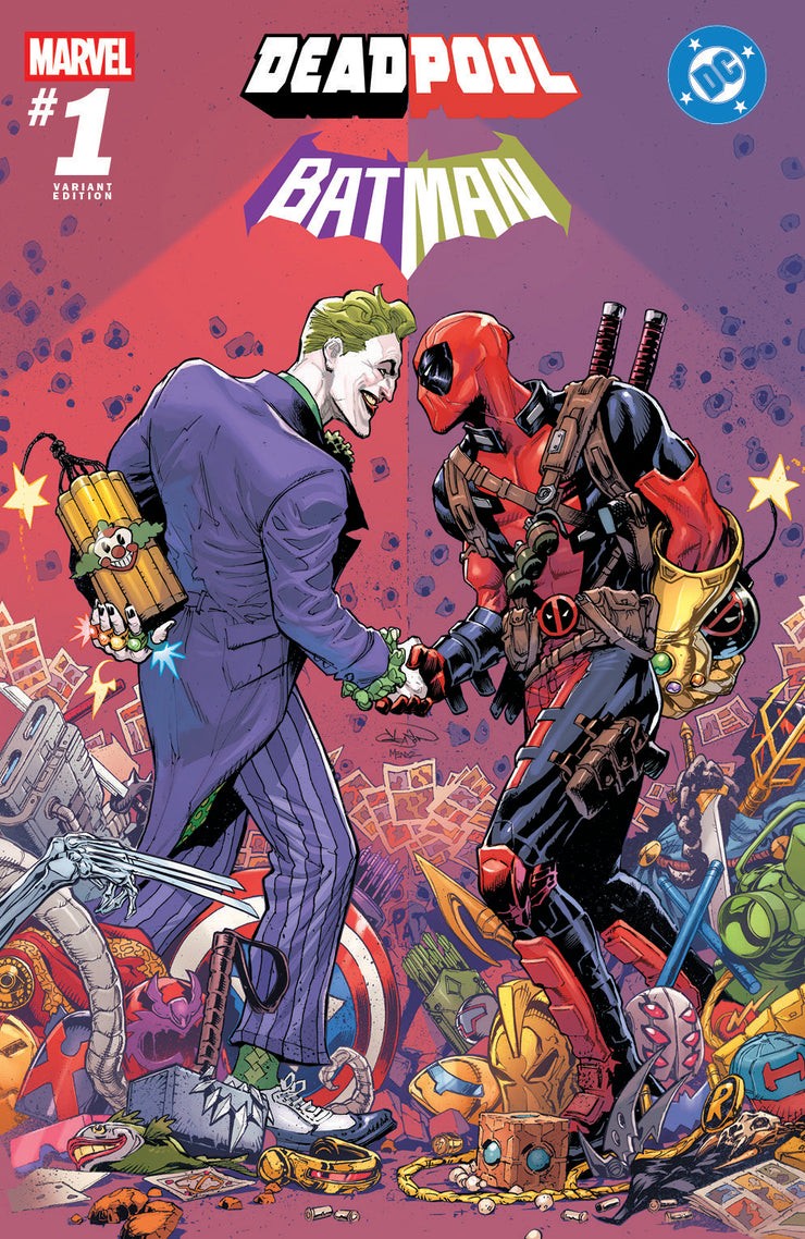 MARVEL DC DEADPOOL BATMAN #1 PATRICK GLEASON 616 Trade Dress Variant A LTD 3000
