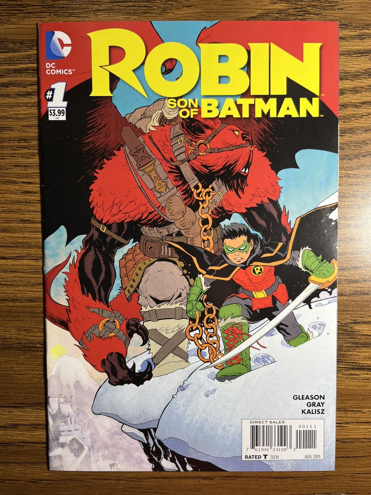 ROBIN SON OF BATMAN 1 1ST APP OF 2ND MR NOBODY (MAYA DUCARD) DC COMICS 2015