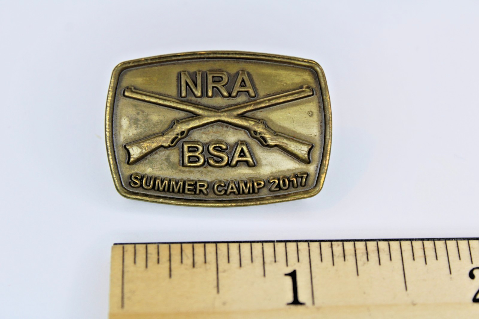 NRA Summer Camp 2017 Pin Boy Scouts of America BSA Patch