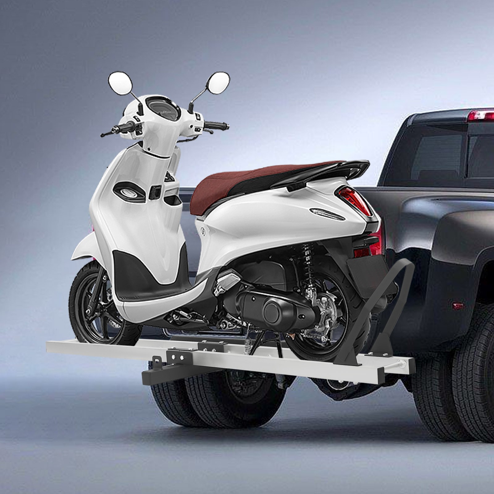 Motorcycle Carrier Hitch Carrier Aluminum For Dirt Bikes Bracket 400lbs
