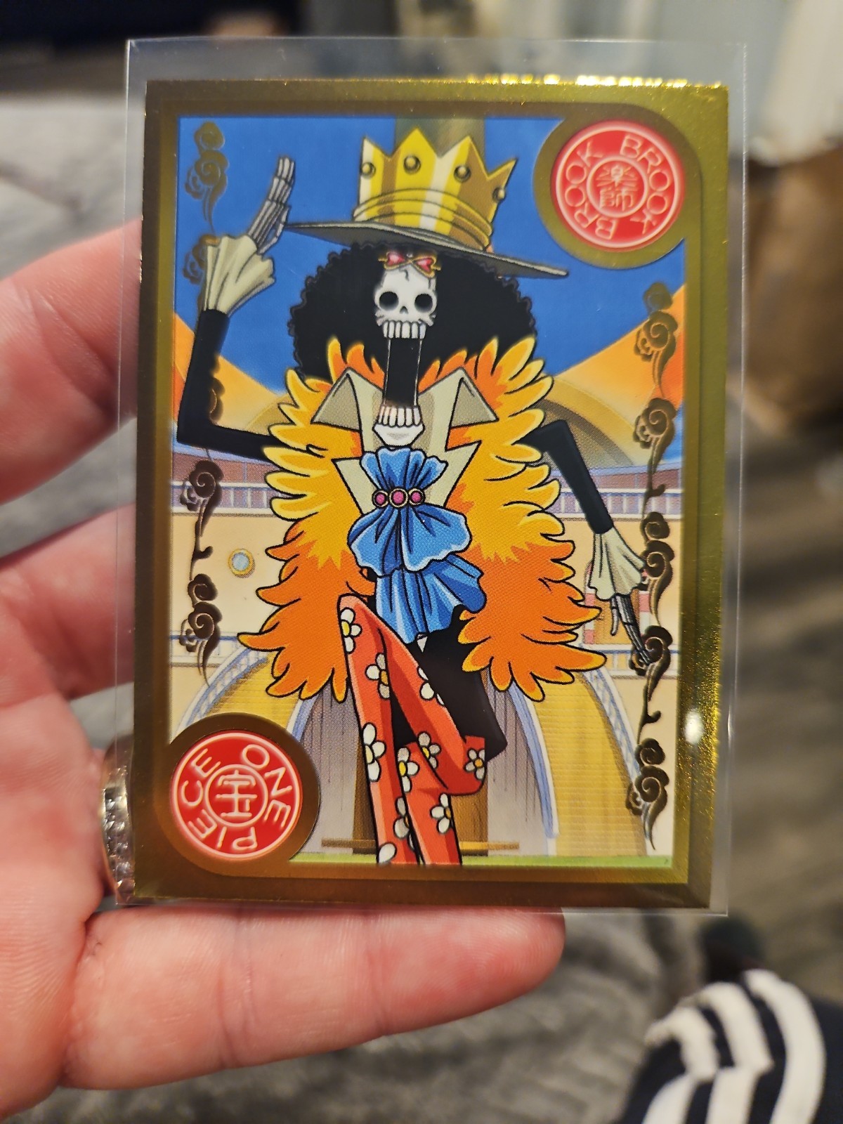 2022 ONE PIECE Epic Journey Panini TCG Gold Border 36 Brook