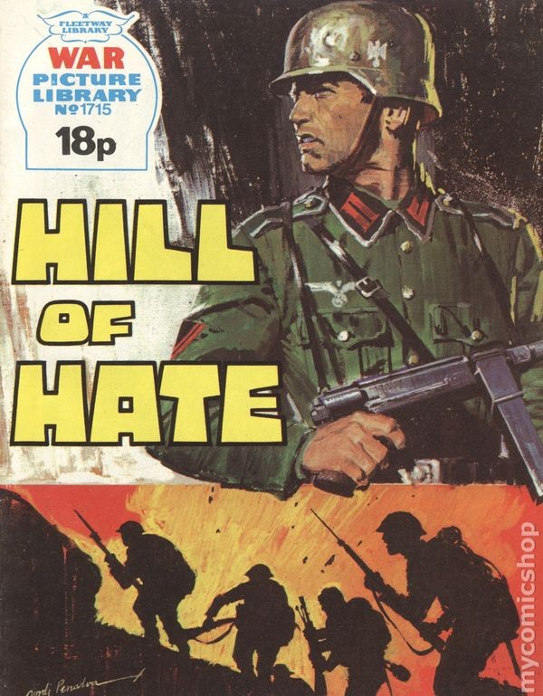 War Picture Library 1st Series #1715 FN 1979 Stock Image