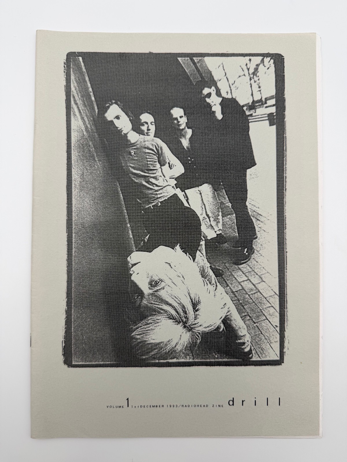 Rare Radiohead Fanzine Drill Vol. 1 December 1993 W.A.S.T.E. Official Club Japan