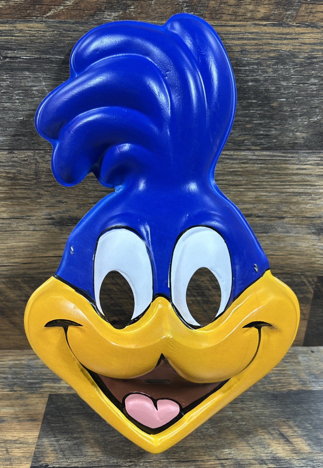 Vintage Road Runner Halloween Mask 1989 Looney Tunes Collectible Costume