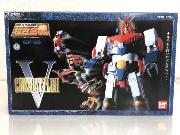 Soul of Chogokin GX-03 Combattler V Action Figure Bandai From Japan Used