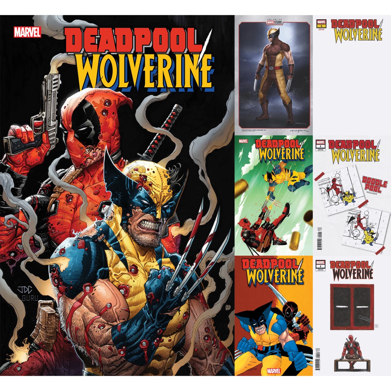 Deadpool/Wolverine (2024) #1 2 3 4 5 6 7 8 9 10 Marvel Comics X-Men COVER SELECT