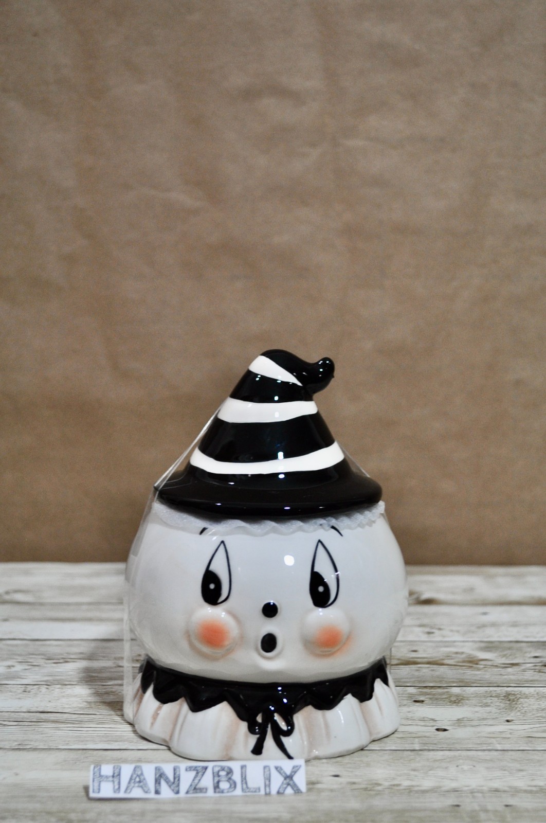 Johanna Parker Gust the Ghost Figural Canister Small 5.5\
