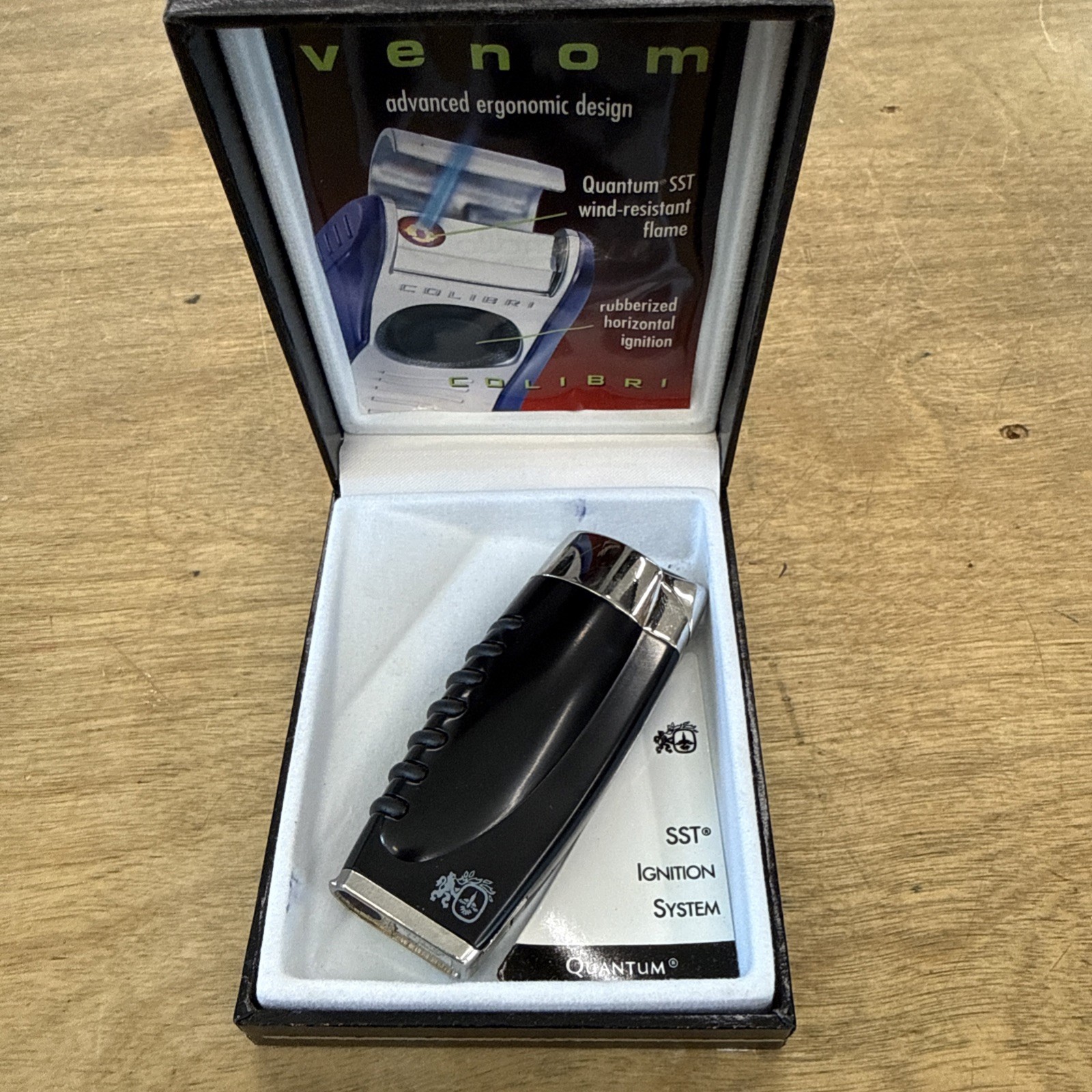 Colibri Venom Torch Lighter Old Stock Untested