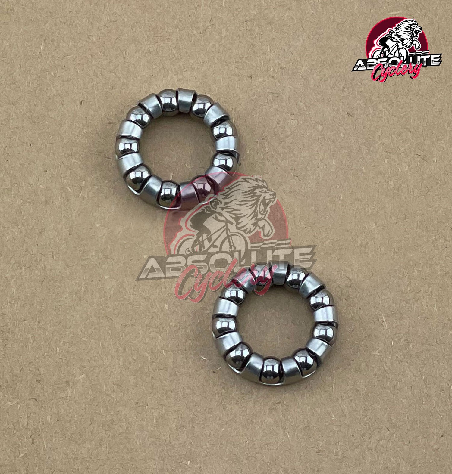 Vintage Road Bike Bottom Bracket Retainer Bearings Fixie Bicycle 3 Piece Cranks.