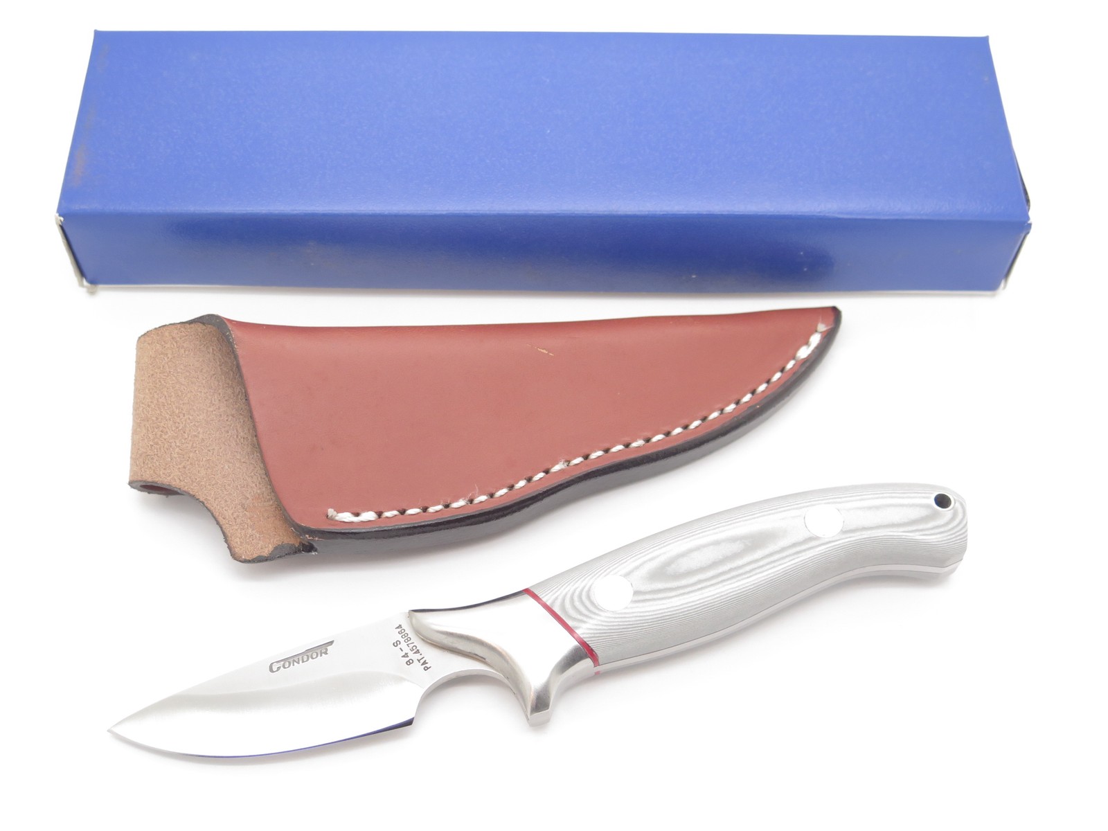 Vtg 1980s Condor Secnos 84-S Hoffman Seki Japan AUS8 Fixed Caper Hunting Knife Vtg 1980s Condor Secnos 84-S Hoffman Seki Japan AUS8 Fixed Caper Hunting Knife