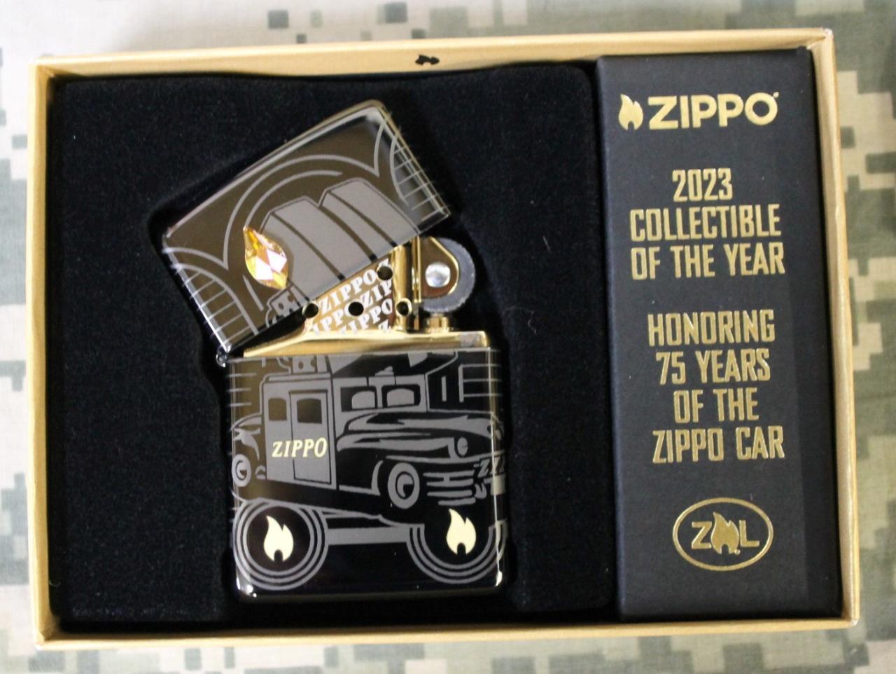 Zippo 48691 Car 75th Anniversary 2023 Collectible of the Year Armor BRAND NEW