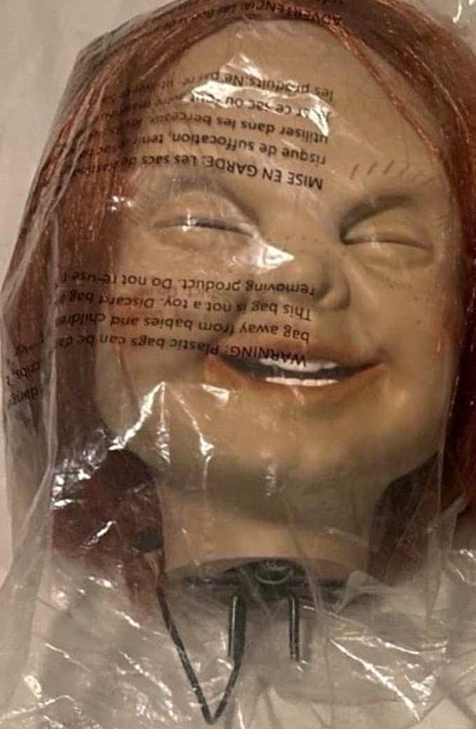 HOME DEPOT 2024 CHUCKY ANIMATRONIC HEAD REPLACEMENT NEW