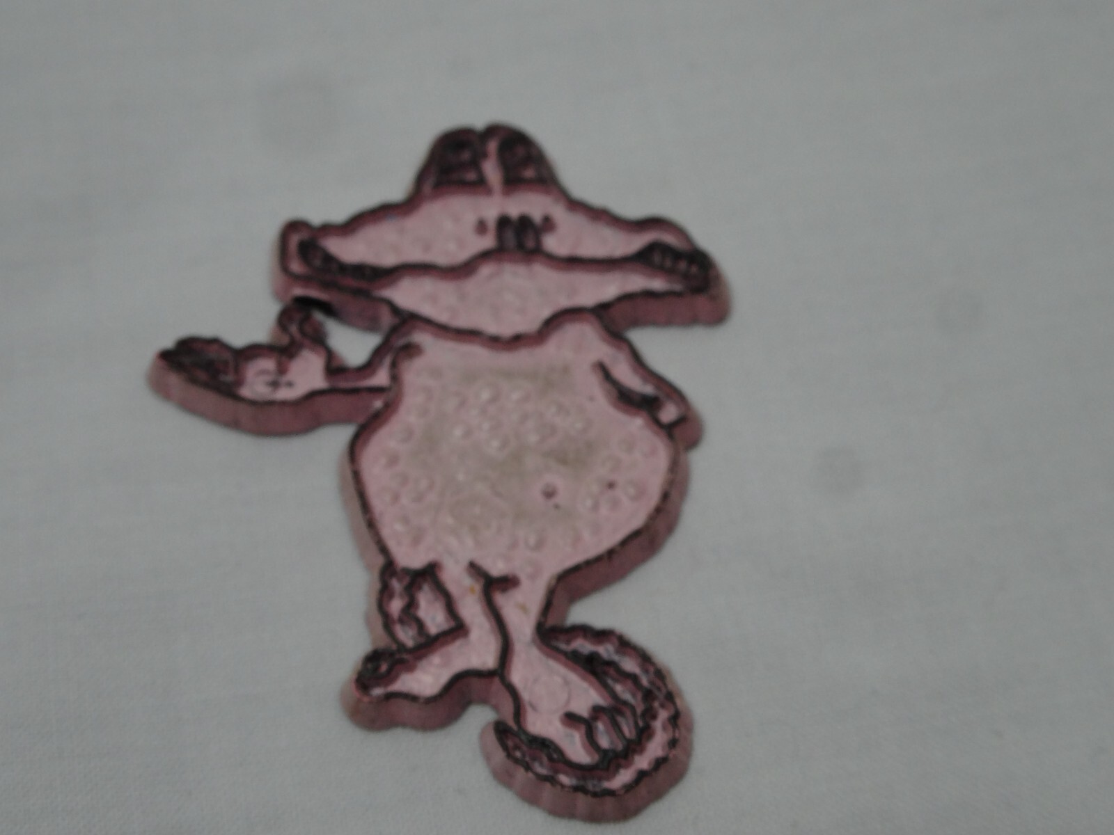 Vintage 70s Freakies Rubber Fridge Magnet GARGLE Ralston Cereal Premium 1 7/8\