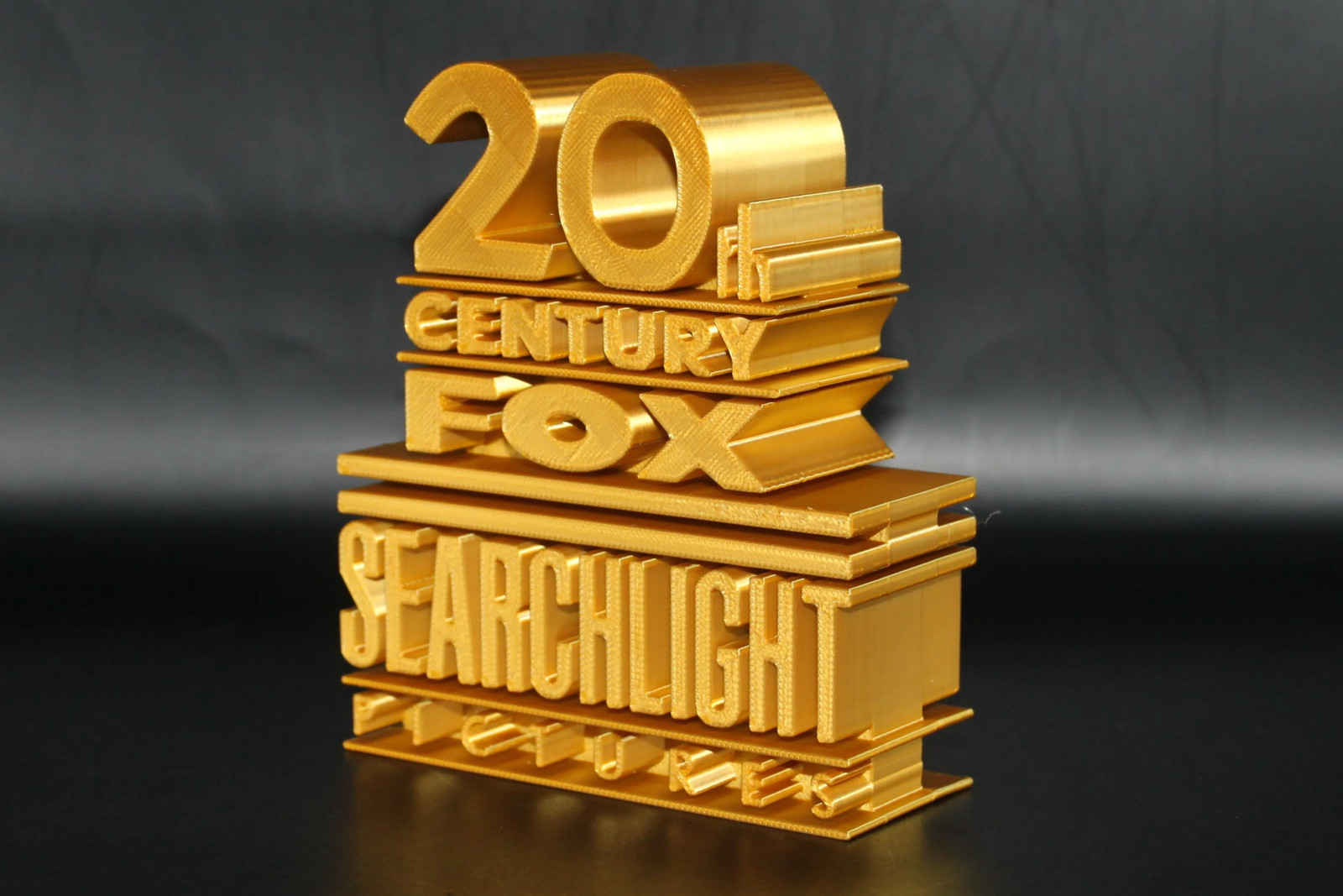 20th Century Fox Searchlight Pictures 3D printed Logo Sign Wall Desk Shelf Art