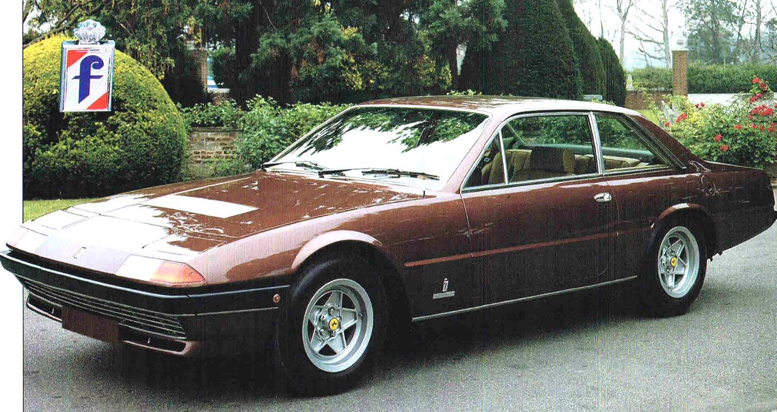 FERRARI 400 Spec Sheet /Brochure: 1979,1980,1981,..........
