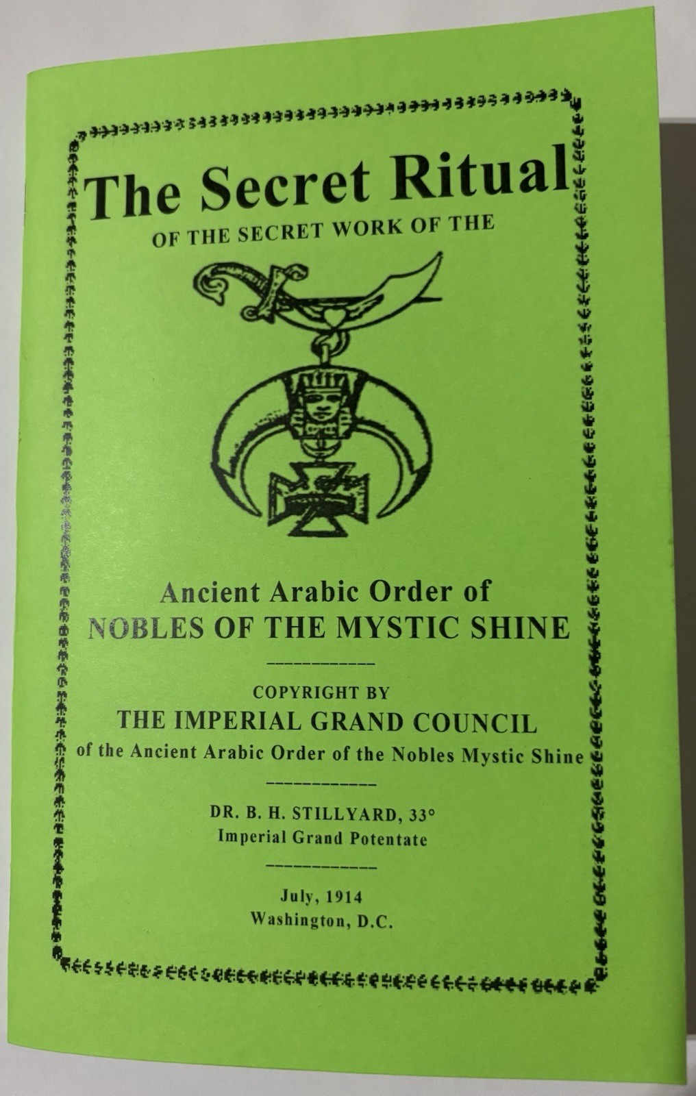 The Secret Ritual
