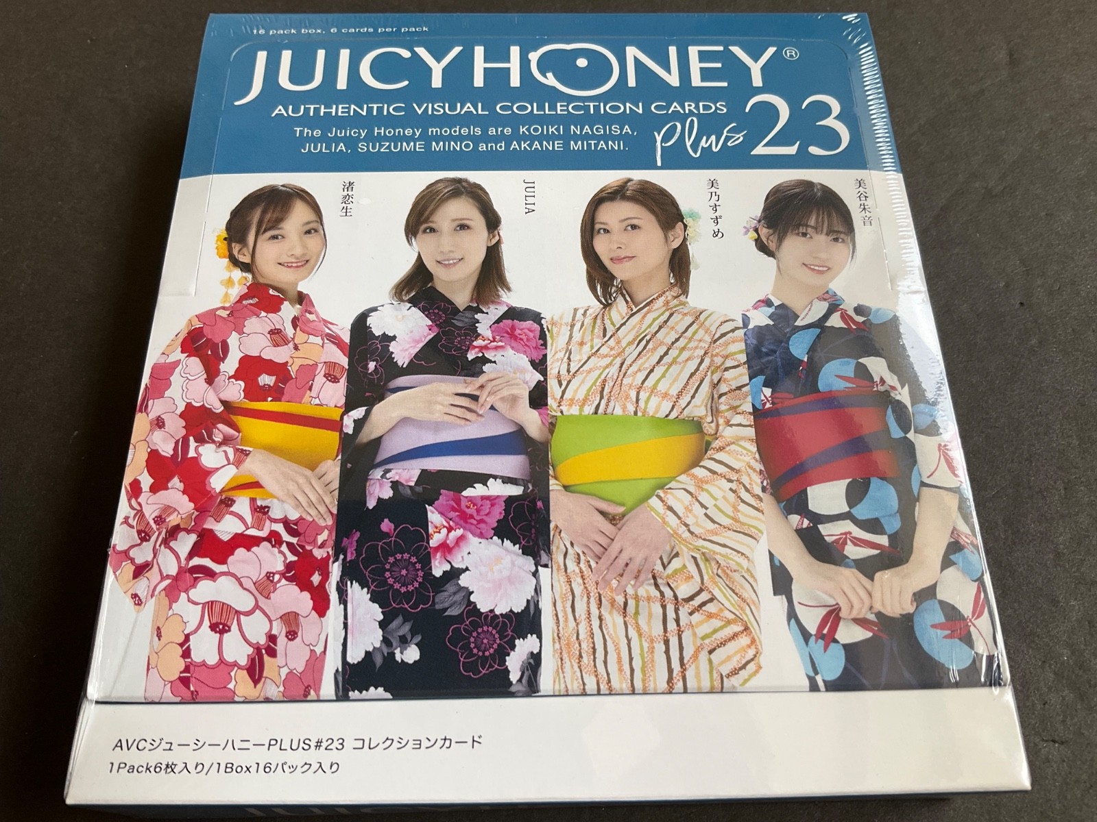 AVC Juicy Honey Collection Card PLUS #23 16 Pack BOX Sealed Gravure OOP Rare