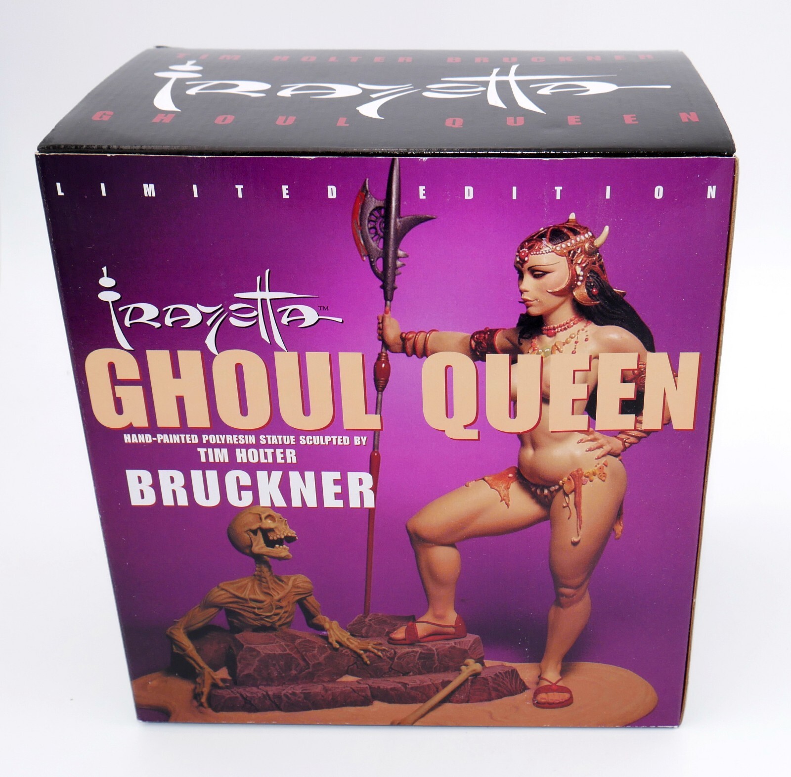 Frazetta Ghoul Queen Hand Painted Polyresin 8\