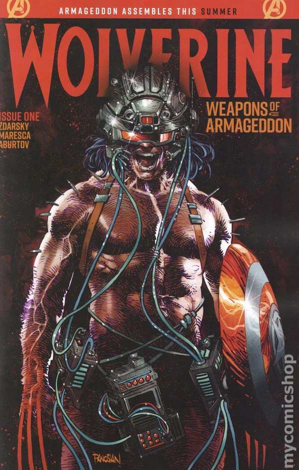 Wolverine: Weapons of Armageddon #4 Dan Panosian Variant Cover Marvel Comics