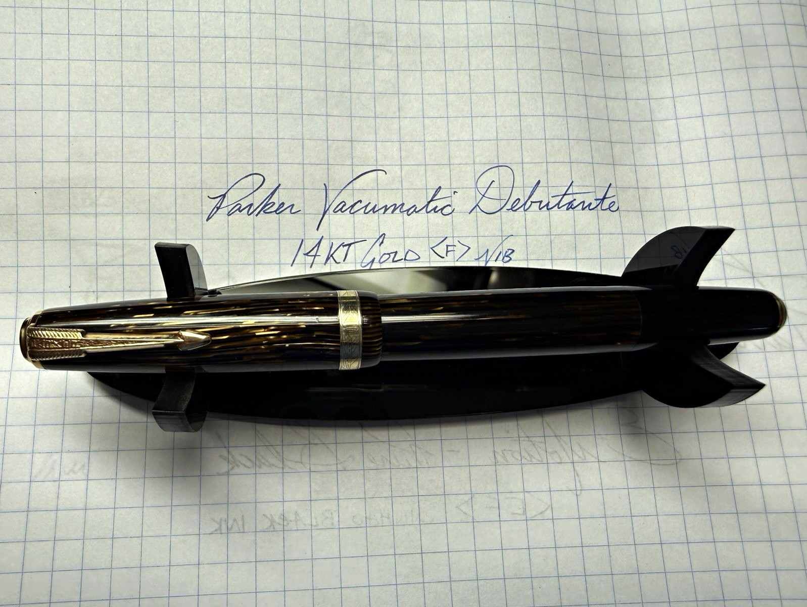 Vintage 1930s Parker Vacumatic Debutante - Restored