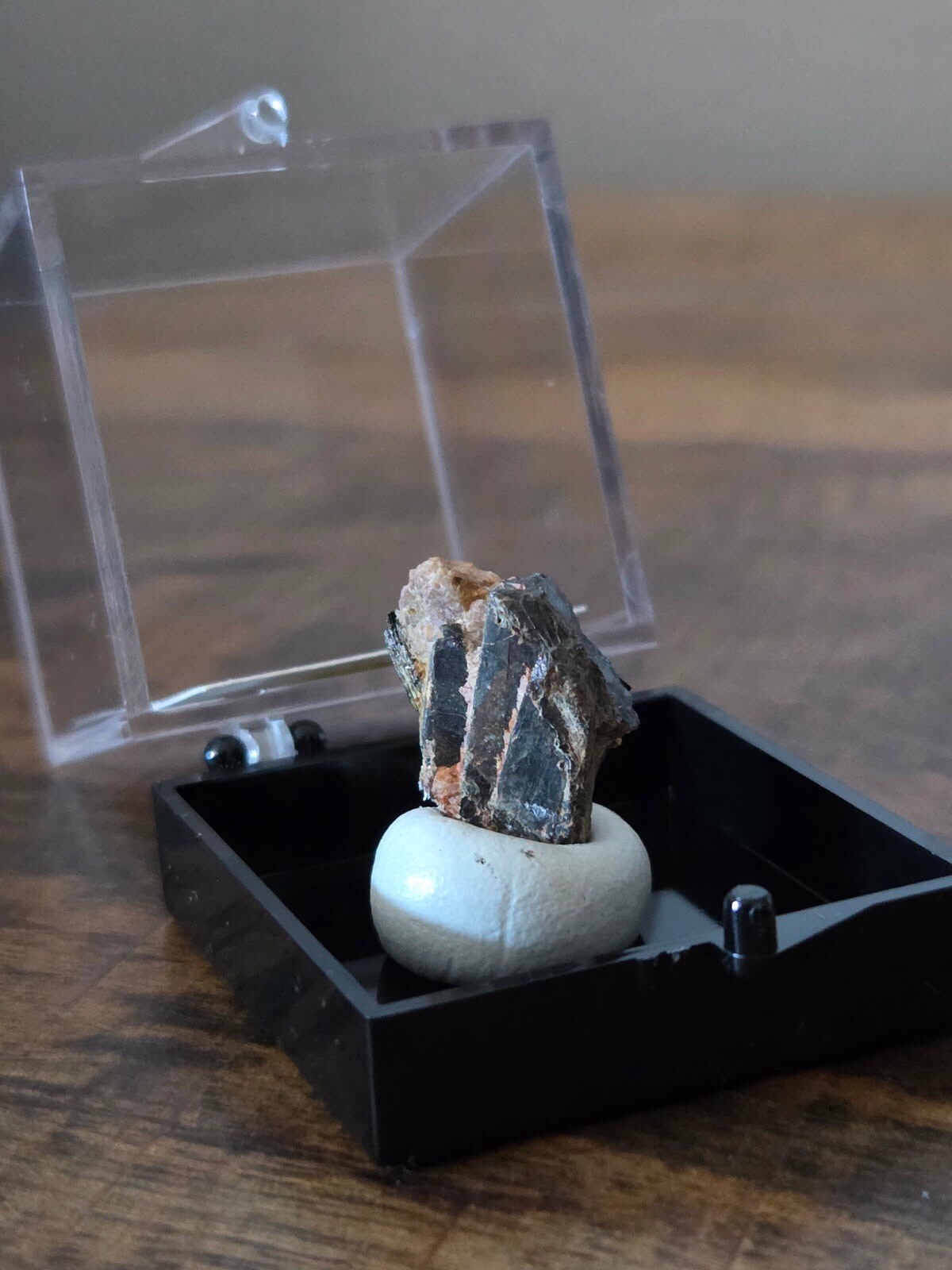 Fergusonite-(Y) [J.G. Gole Quarry, ON] | Rare Mineral Display 