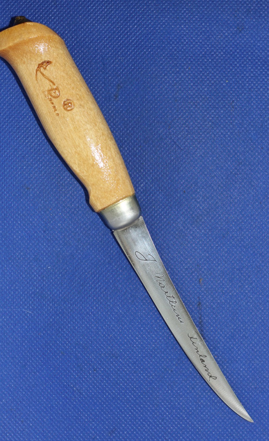 Vintage J. Marttini Finland filet w/ Sheath, NOS