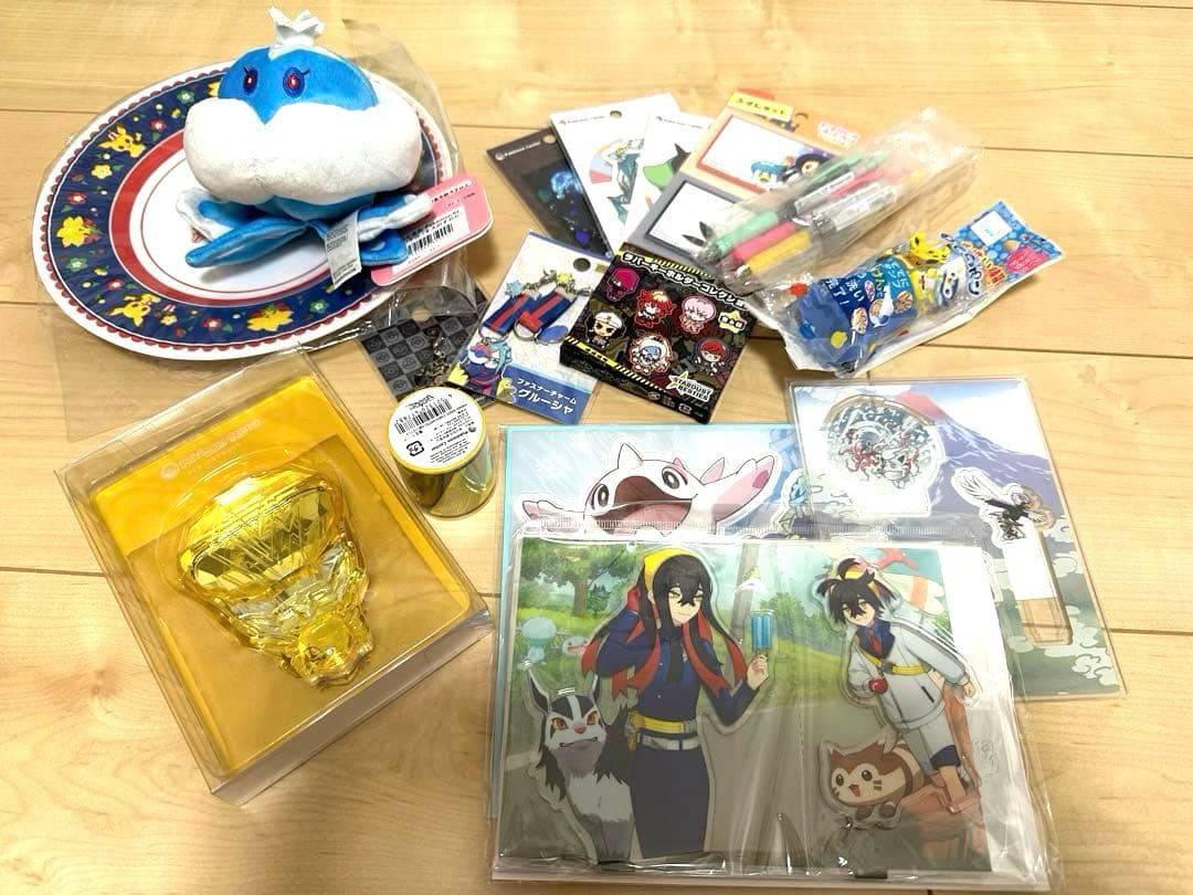 Pokemon Center Lucky Box Lot 18pcs Kitakami Stand Pokemon Fit Plush Grusha