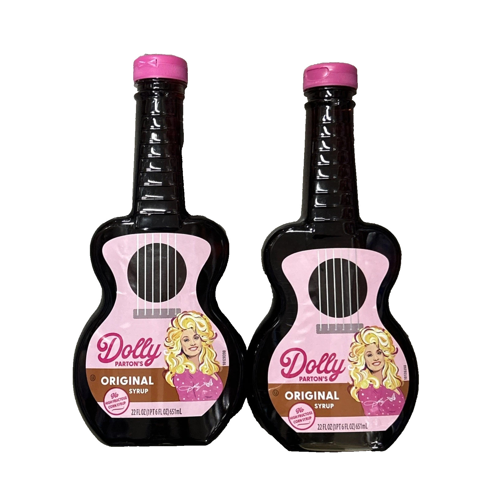 Two Pack Dolly Parton’s Original Syrup Breakfast Syrup Pancakes & Waffles 22 oz