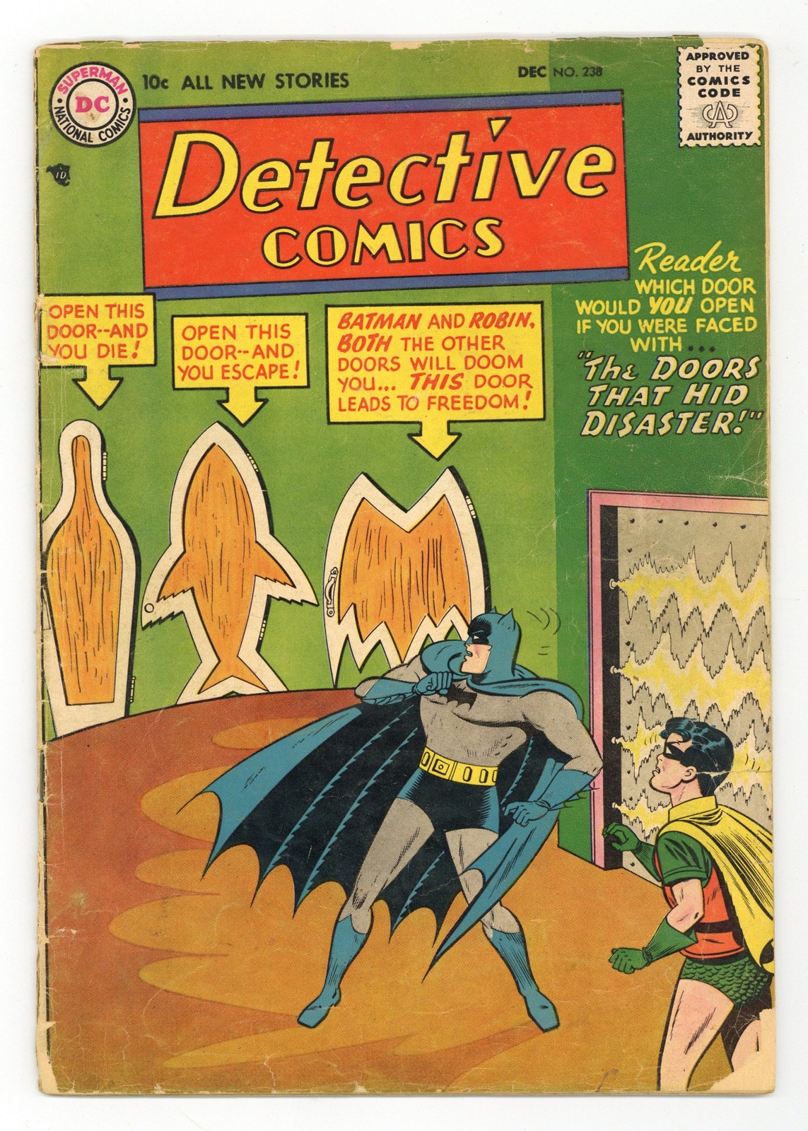 Detective Comics #238 GD- 1.8 1956