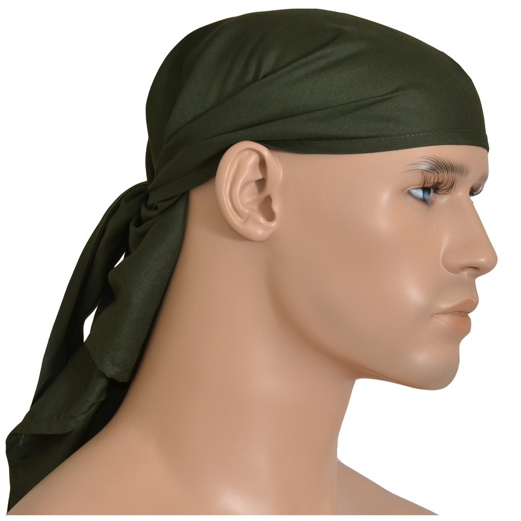 Genuine Unissued Czech Army Olive Green Bandana - Military Neckerchief